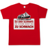 Ist der Schnaps zu stark bist du zu schwach - Herren Shirt Red