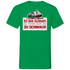 Ist der Schnaps zu stark bist du zu schwach - Herren V-Neck Shirt Kelly Green