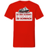 Ist der Schnaps zu stark bist du zu schwach - Herren V-Neck Shirt Red