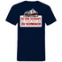 Ist der Schnaps zu stark bist du zu schwach - Herren V-Neck Shirt Navy