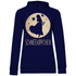 Mond Prinzessin - Schneekippchen - Damen Hoodie Navy Blue