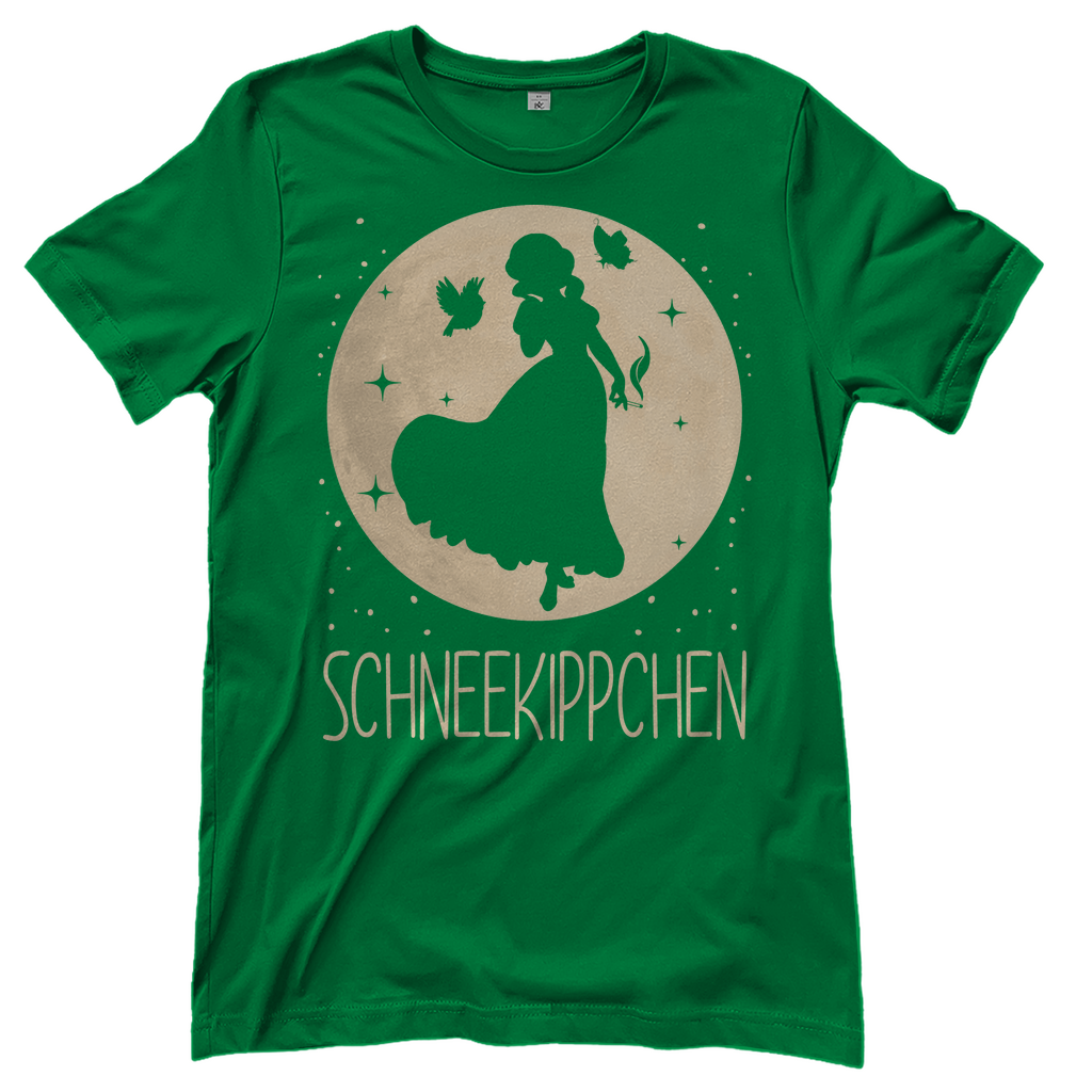 Mond Prinzessin - Schneekippchen - Damenshirt Kelly Green