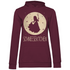 Mond Prinzessin - Schneesektchen - Damen Hoodie Wine
