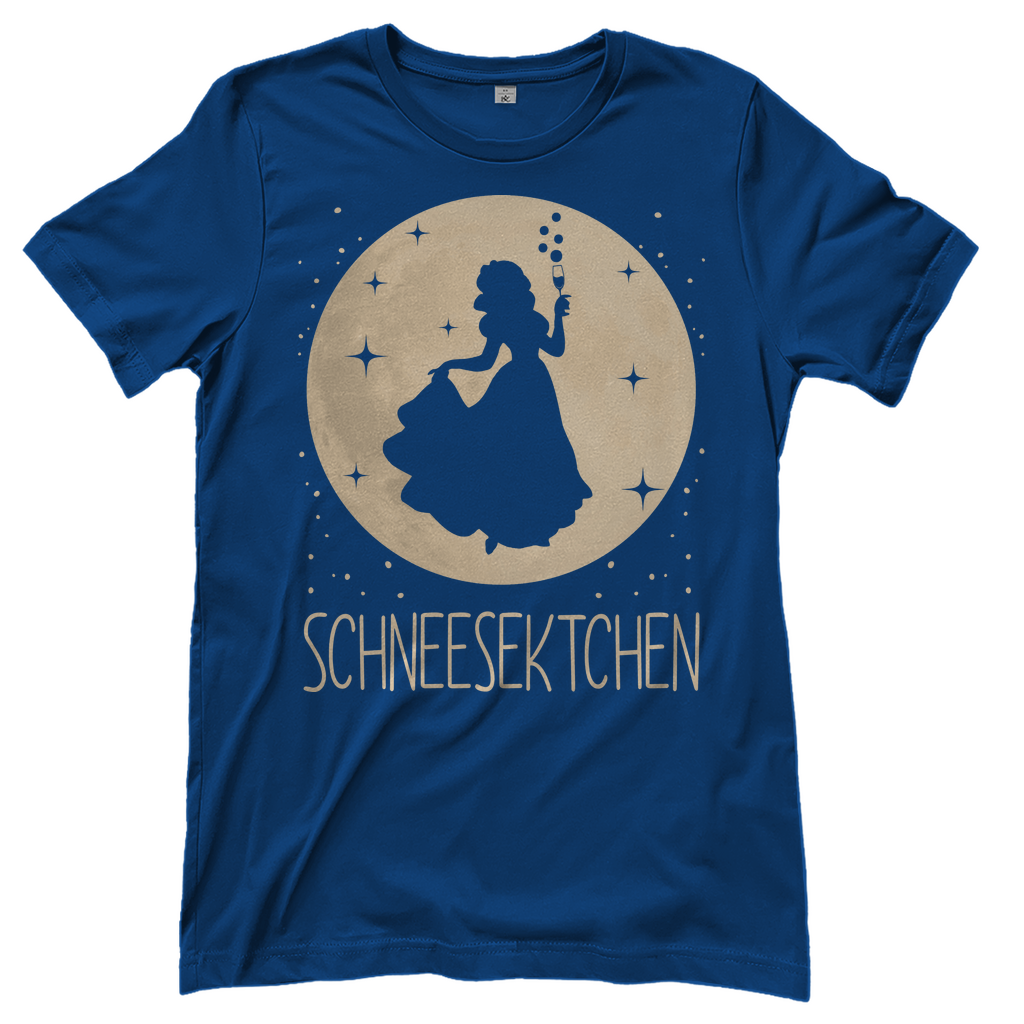 Mond Prinzessin - Schneesektchen - Damenshirt Royal Blue