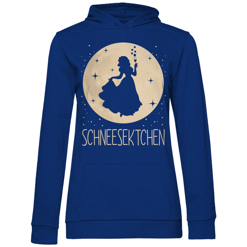Mond Prinzessin - Schneesektchen - Damen Hoodie Royal