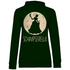 Mond Prinzessin - Schwipserella - Damen Hoodie Forest Green