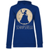 Mond Prinzessin - Schwipserella - Damen Hoodie Royal