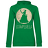 Mond Prinzessin - Schwipserella - Damen Hoodie Kelly Green