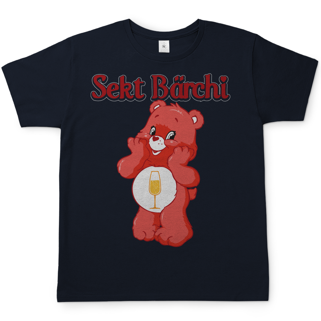 Sekt Bärchi - Glücksbärchi - Herren Shirt Navy