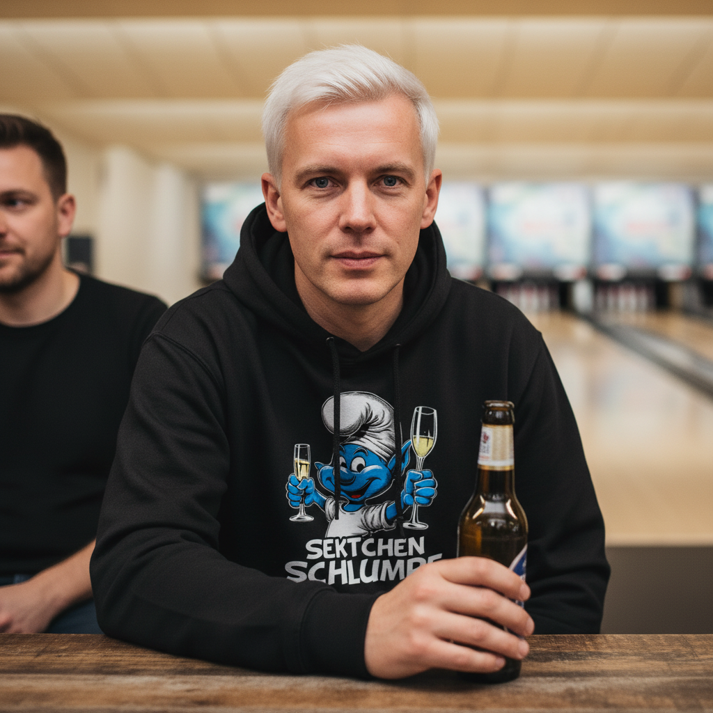 Sektchen Schlumpf Grafik - Unisex Hoodie
