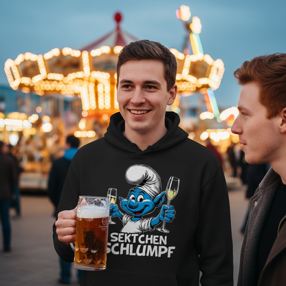 Sektchen Schlumpf Grafik - Unisex Hoodie