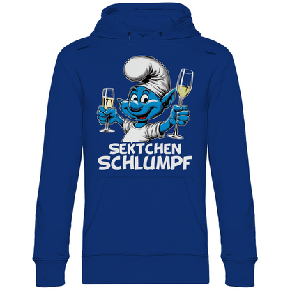 Sektchen Schlumpf Grafik - Unisex Hoodie Royal