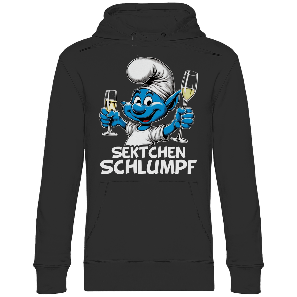 Sektchen Schlumpf Grafik - Unisex Hoodie Black