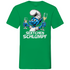 Sektchen Schlumpf Grafik - Herren V-Neck Shirt Kelly Green