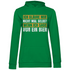 Ich glaube mir nicht mal selbst - Damen Hoodie Kelly Green