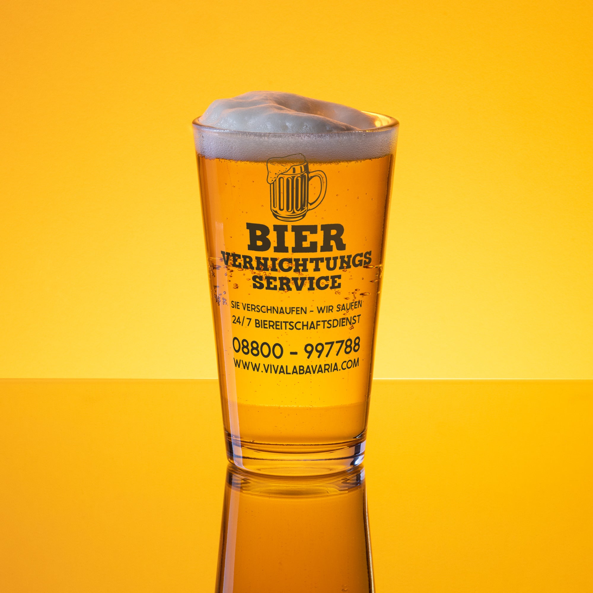 Bier Vernichtungs Service - Pint-Glas Default Title