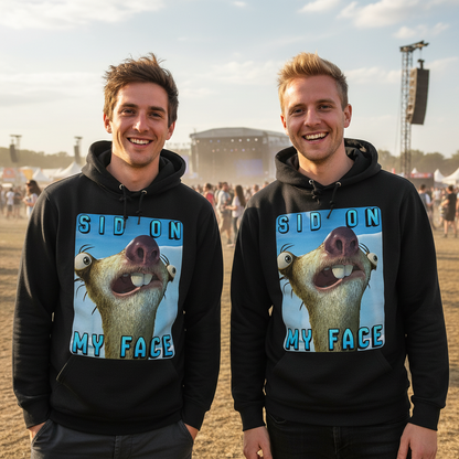 SID ON MY FACE - Herren Premium Bio Hoodie