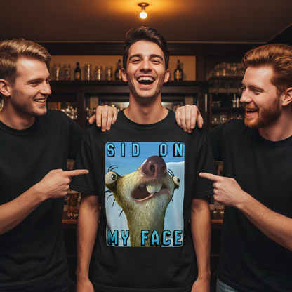 SID ON MY FACE - Jack and Jones Oversize T-Shirt