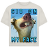 SID ON MY FACE - Jack and Jones Oversize T-Shirt Egret