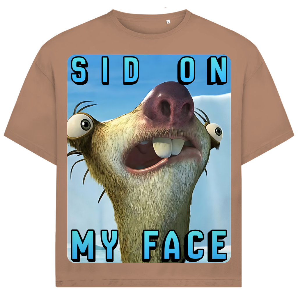 SID ON MY FACE - Jack and Jones Oversize T-Shirt
