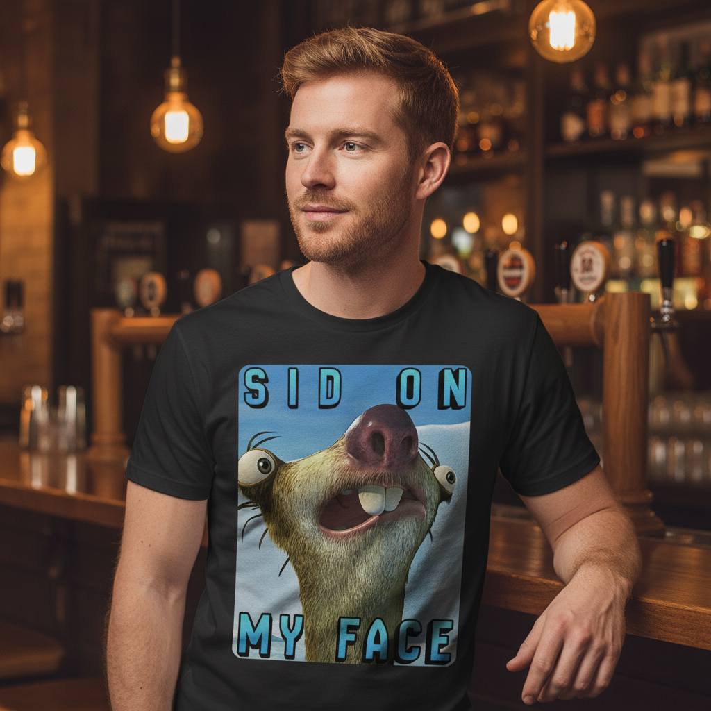 SID ON MY FACE - Herren T-Shirt