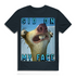 SID ON MY FACE - Herren Premium Bio T-Shirt Dark Grey Solid