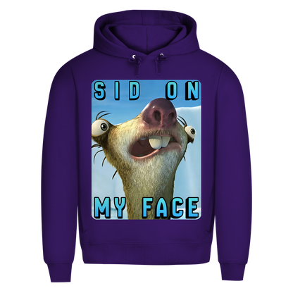 SID ON MY FACE - Herren Premium Bio Hoodie Radiant Purple