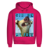 SID ON MY FACE - Herren Premium Bio Hoodie Magenta Pink