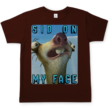 SID ON MY FACE - Herren T-Shirt Brown