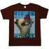 SID ON MY FACE - Herren T-Shirt Brown