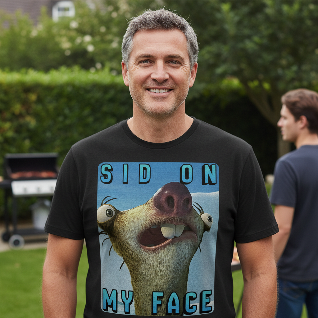 SID ON MY FACE - Herren T-Shirt