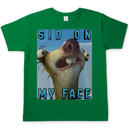 SID ON MY FACE - Herren T-Shirt Kelly Green