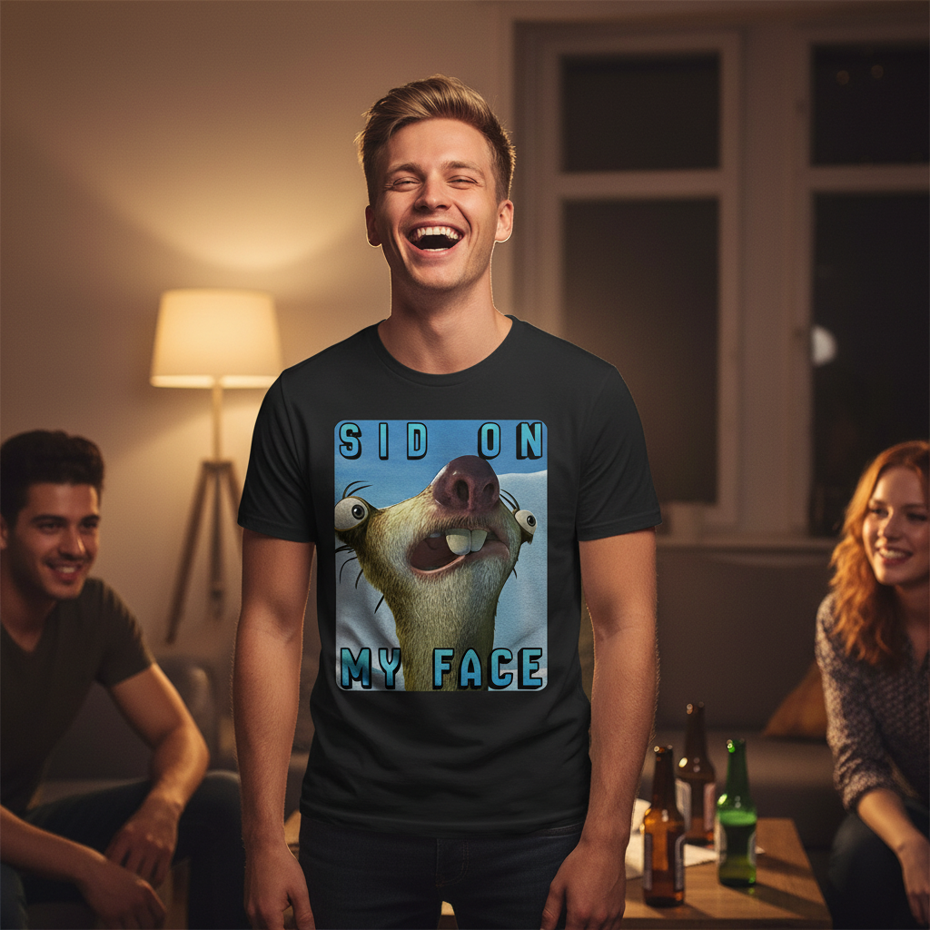 SID ON MY FACE - Herren T-Shirt