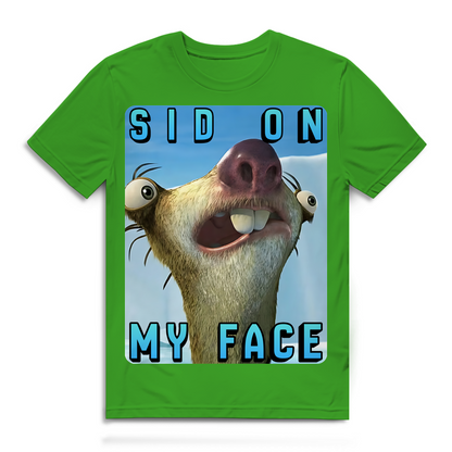 SID ON MY FACE - Herren Premium Bio T-Shirt Real Green