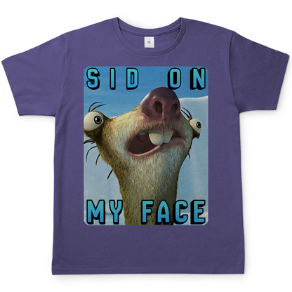 SID ON MY FACE - Herren T-Shirt Millennial Lilac