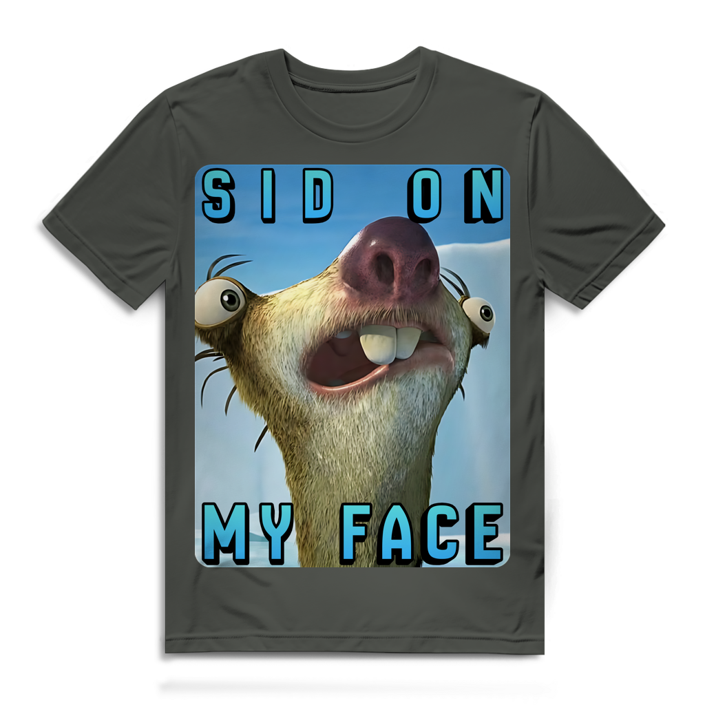 SID ON MY FACE - Herren Premium Bio T-Shirt Millennial Khaki