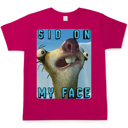 SID ON MY FACE - Herren T-Shirt Sorbet