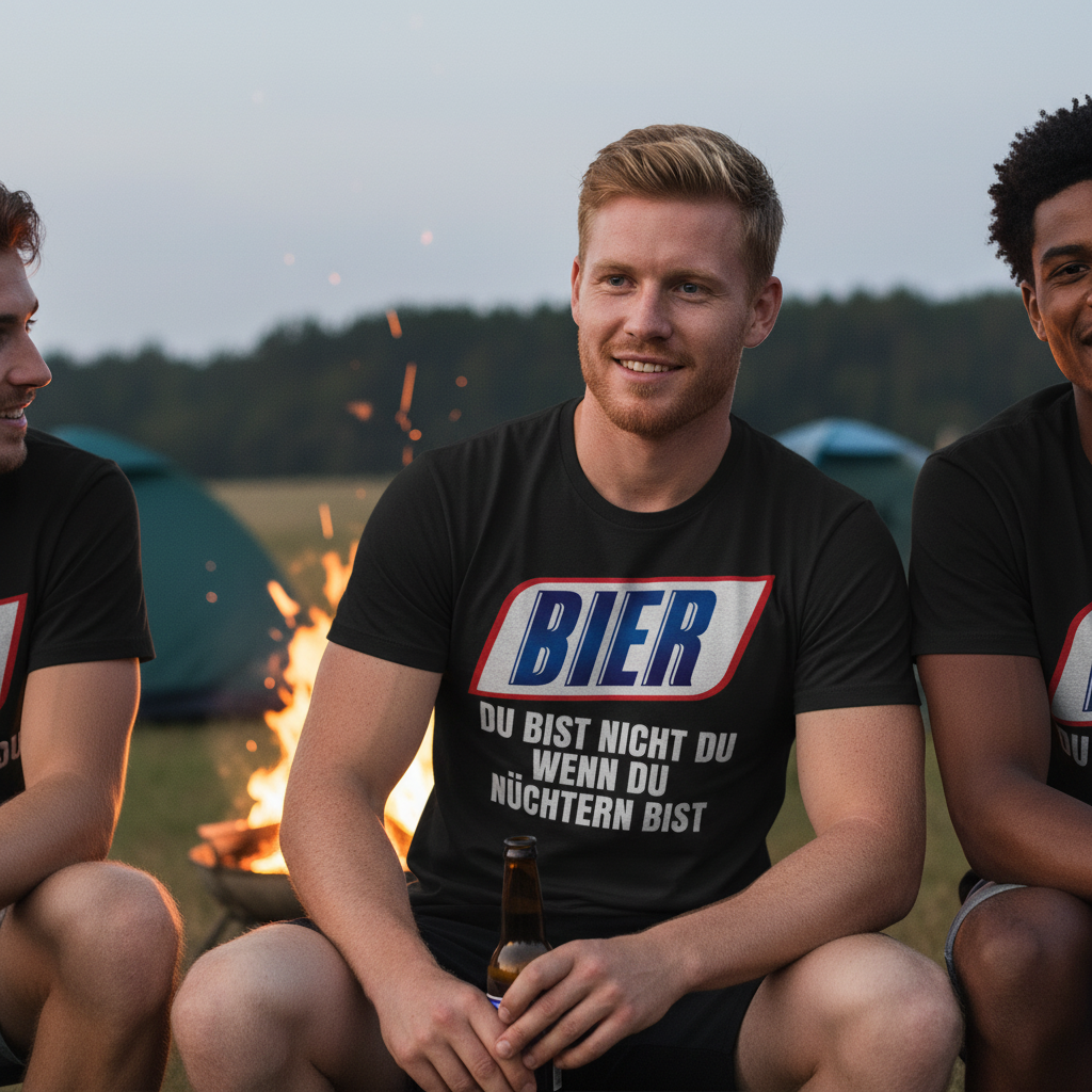 Bier du bist nicht du wenn du nüchtern bist - Herren Shirt