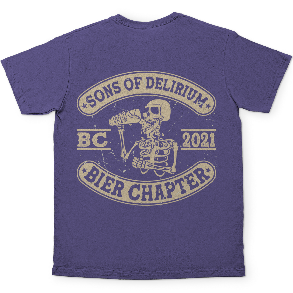 Sons of Delirium BC 2021 Bier Chapter - Herren Shirt Millennial Lilac
