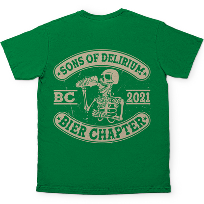 Sons of Delirium BC 2021 Bier Chapter - Herren Shirt Kelly Green