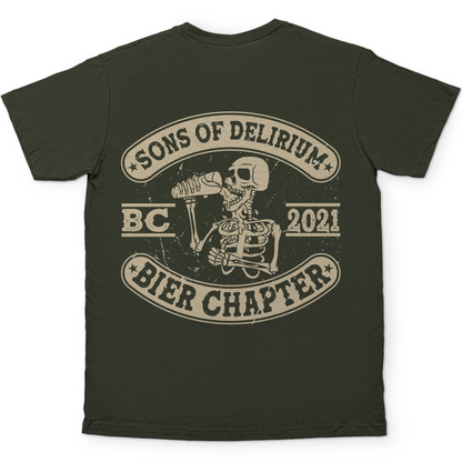 Sons of Delirium BC 2021 Bier Chapter - Herren Shirt Urban Khaki
