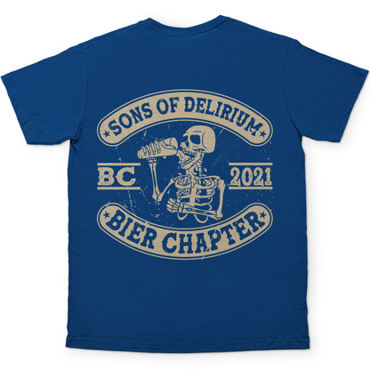Sons of Delirium BC 2021 Bier Chapter - Herren Shirt Royal Blue