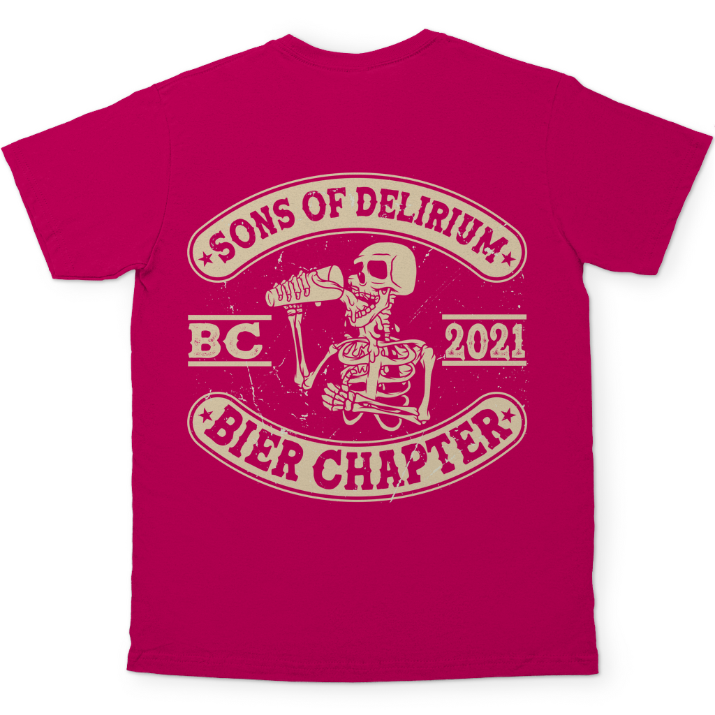 Sons of Delirium BC 2021 Bier Chapter - Herren Shirt Sorbet