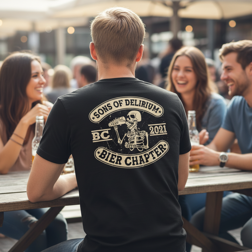 Sons of Delirium BC 2021 Bier Chapter - Herren V-Neck Shirt
