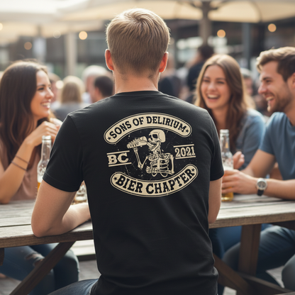 Sons of Delirium BC 2021 Bier Chapter - Herren V-Neck Shirt