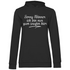 Sorry Männer ich bin nur zum saufen hier - Damen Hoodie Black