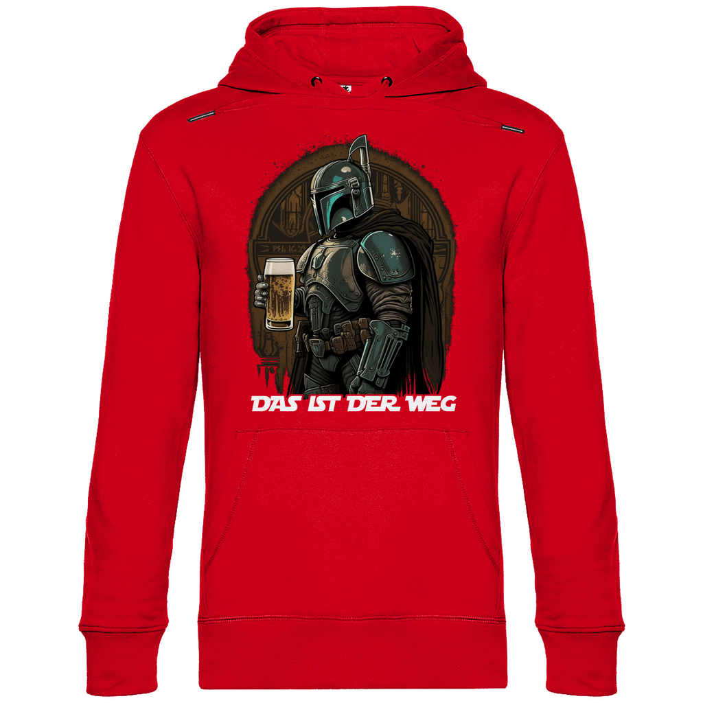 Das ist der Weg - Mandalorian Bier - Unisex Hoodie Red