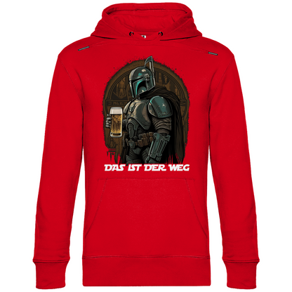 Das ist der Weg - Mandalorian Bier - Unisex Hoodie Red