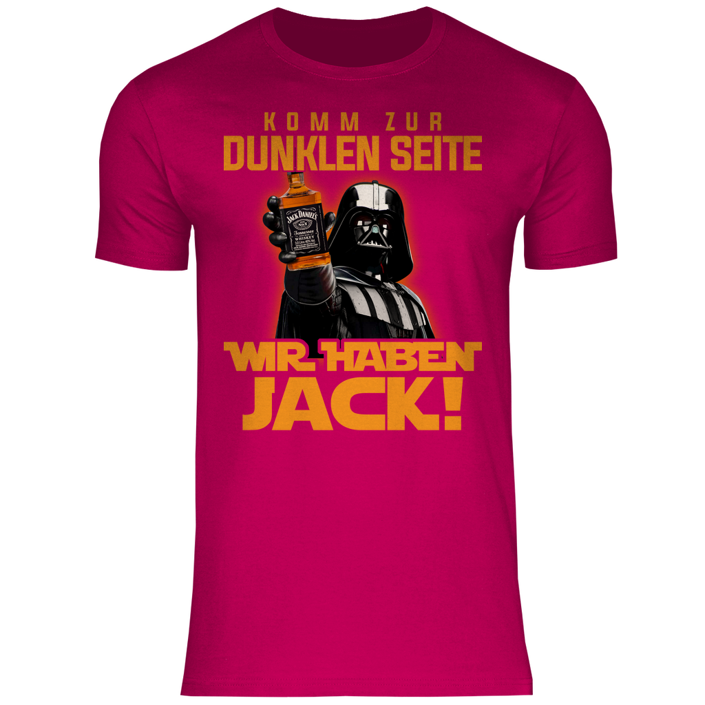 Komm zur dunklen Seite wir haben Jack Darth Vader - Herren Shirt Sorbet