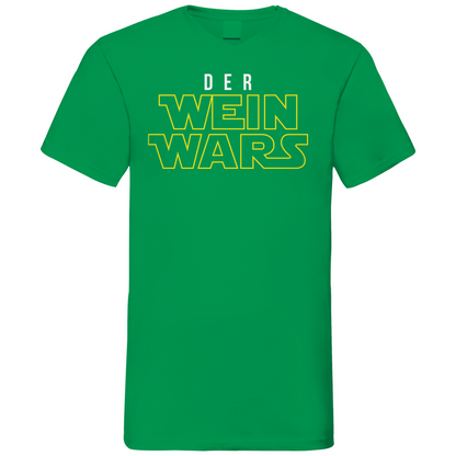 Der Wein Wars Star Wars - Herren V-Neck Shirt Kelly Green